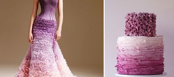 Hot Wedding Trend~ The Ombre Effect