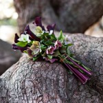 Calla lily and Hellebore bouquet