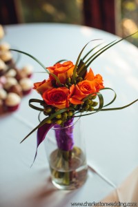 Orange Flower Toss Bouquet