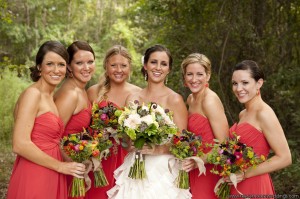 Bride and Maids at Pepper Plantation