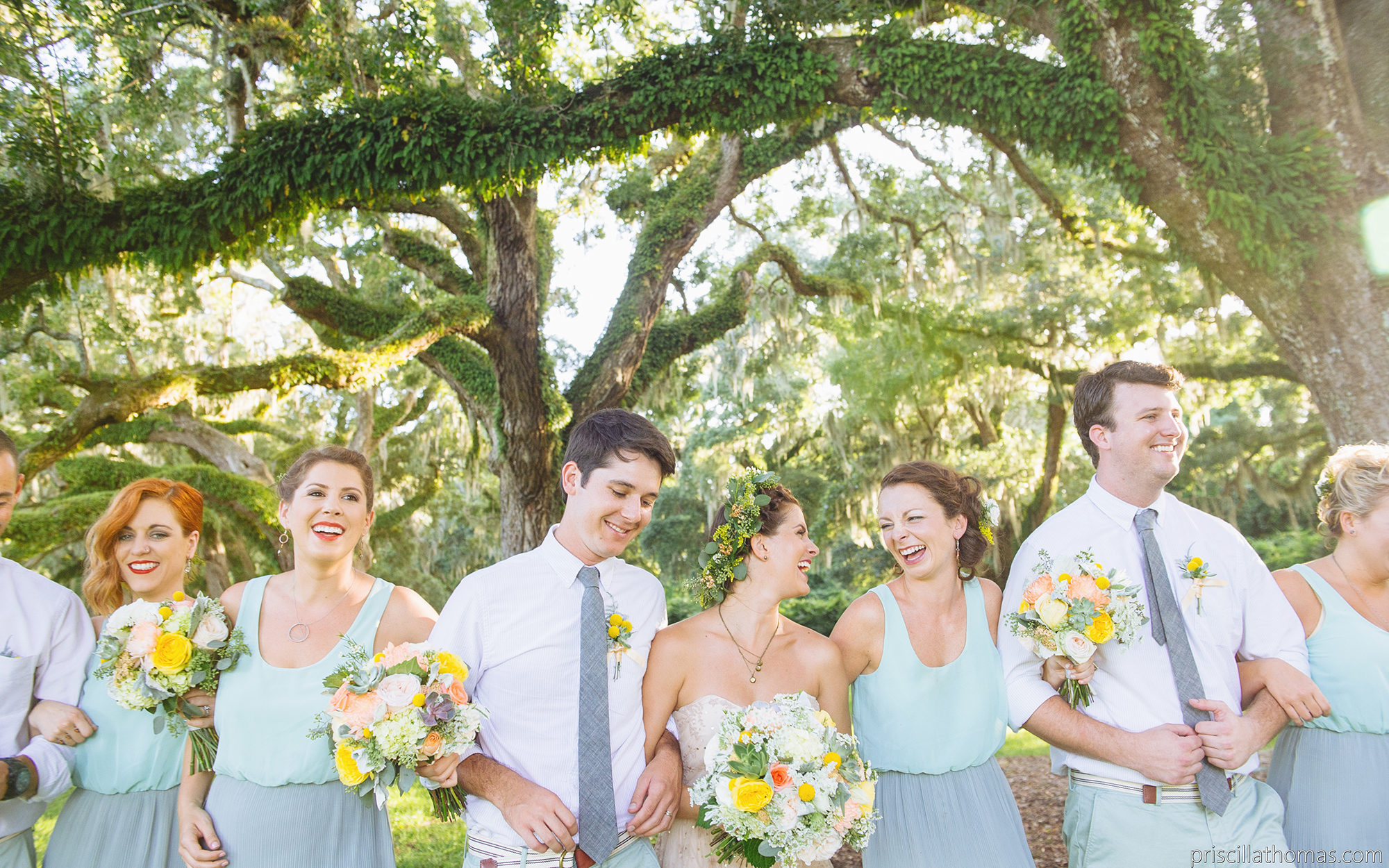 Magnolia Plantation Wedding | WildFlowersinc.com, image size:2000x1250